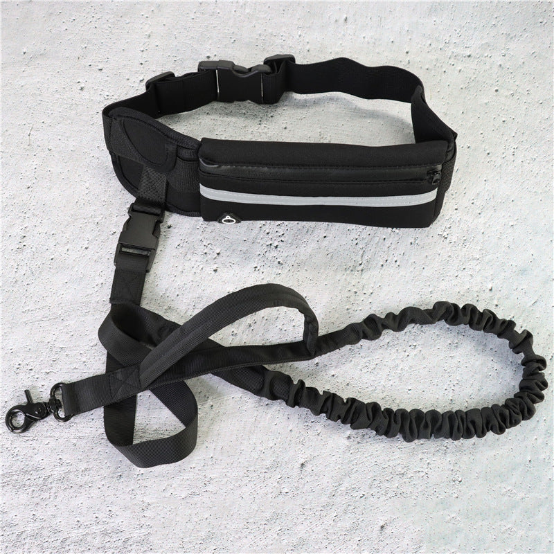 Freihändige Hunde Leine mit Bungee-Funktion