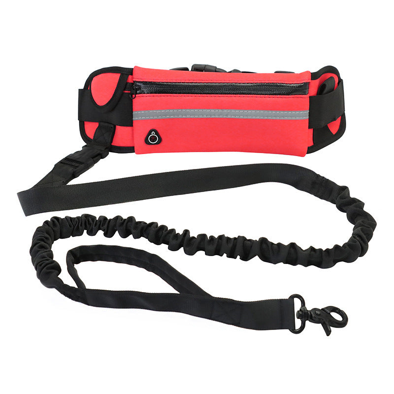 Freihändige Hunde Leine mit Bungee-Funktion